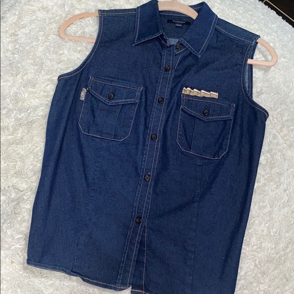 Burberry Jean vest